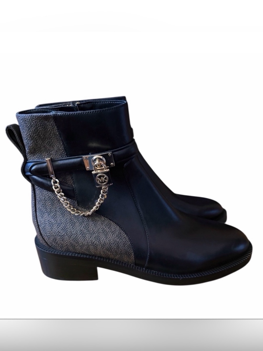 Woman Michael Kors Hamilton Ankle Boots - Picture 4 of 11